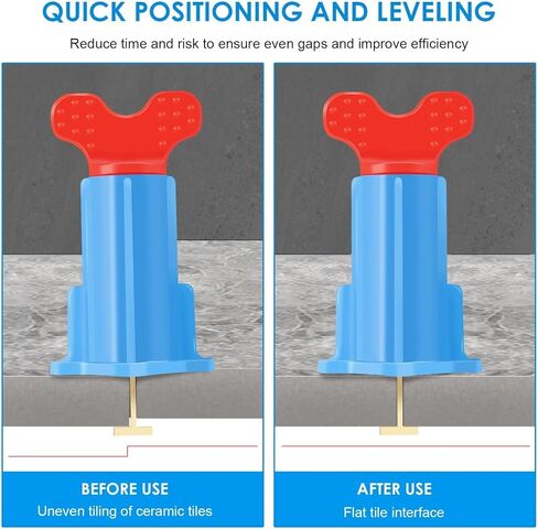40/20PCS Tile Leveling System for Tile Laying Wall Leveler Wedges Alignment Spacers Fast Positioning Wall Tile Locator(20PCS) in Saudi Arabia