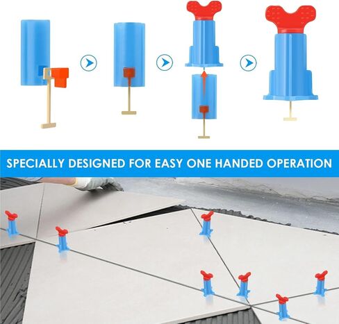 40/20PCS Tile Leveling System for Tile Laying Wall Leveler Wedges Alignment Spacers Fast Positioning Wall Tile Locator(20PCS) in Saudi Arabia