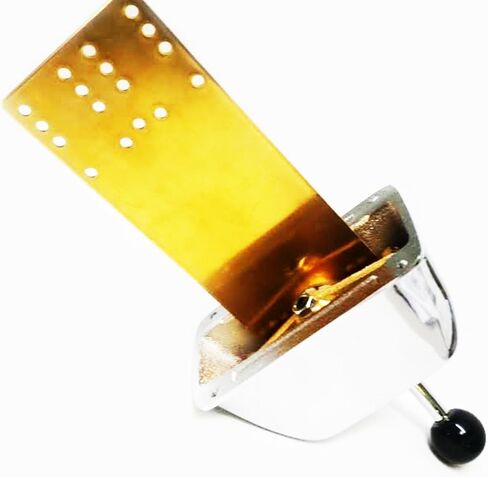 Pactrade Marine Single Lever Control مصنوعة من النحاس المطلي بالكروم للقارب in Saudi Arabia