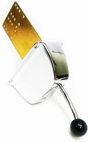 Pactrade Marine Single Lever Control مصنوعة من النحاس المطلي بالكروم للقارب in Saudi Arabia