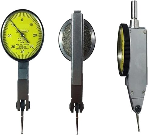 1PCS TOOL TOOL TABLE DIAL COUNTOR 513-404 GAUGE 0-0.8MM 0.01MM RALS MASITAR (32 مم) in Kuwait