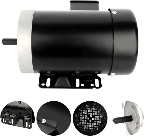 1.5HP Electric Motor 3450RPM General Purpose Three Phase Motor 56C TEFC 5/8" Shaft Diameter 2 Pole 60HZ 230/460V in Saudi Arabia