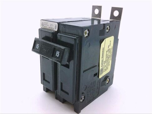 Eaton Cutler-Hammer CHQBHW2015 C-H QBHW2015 15A 2P QBHW BRKR, Black in Saudi Arabia