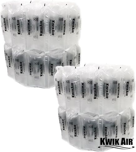 Kwik Air 342 Count 4x8 Air Pillows 40 Gallon 6.6 Cubic feet HDPE For Speed Air Void Fill Cushioning Shipping Packing Package (SA84PF-40) in Saudi Arabia