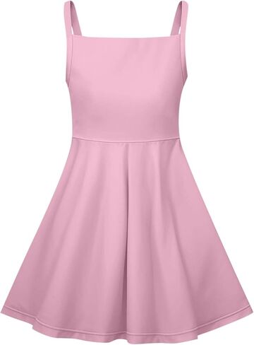 Tween Girls Sundress Spaghetti Strap Summer Bress in Kuwait