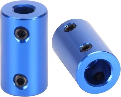 5pcs 3d طابعة اقتران مرنة التجويف 5mm 8mm برغي السهول المحرك الأزرق الألومنيوم مقرن مرن مرن (5 مم × 5 مم) in Kuwait
