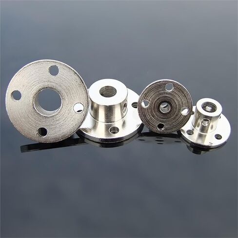 1pcs Flange Shaft Coupling 3mm 4mm 5mm 6mm 8mm 14mm Motor Transmission Rigid Coupler Adapter Model Airplane Connector Sleeve(11mm) in Saudi Arabia