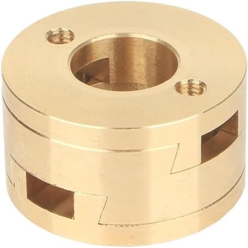 1pcs t8 المسمار مستدير النحاس النحاس Z محور السرير الساخن مقرنة لملحقات الطابعة ثلاثية الأبعاد in Saudi Arabia