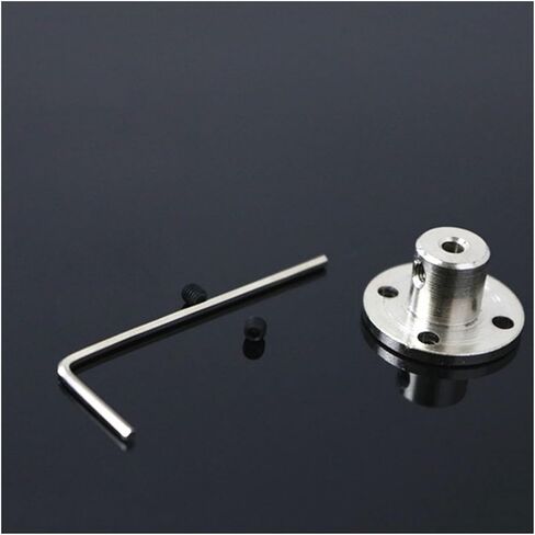 1pcs Rigid Flange Coupling 3mm 3.17mm 4mm 5mm 6mm 6.35mm 14mm Motor Guide Shaft Coupler Transmission Shaft Bearing Connector(11MM bore) in Saudi Arabia