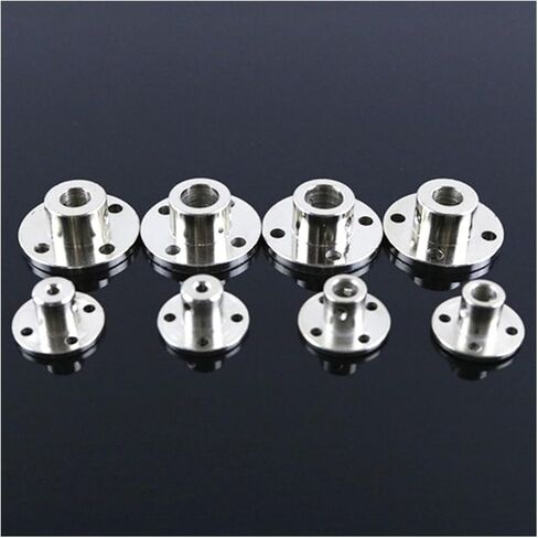 1pcs Rigid Flange Coupling 3mm 3.17mm 4mm 5mm 6mm 6.35mm 14mm Motor Guide Shaft Coupler Transmission Shaft Bearing Connector(11MM bore) in Saudi Arabia