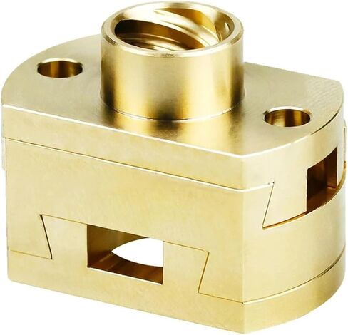 2pcs 3D Printer Coupling 18mm Coupler Z Axis T8 Screw Ball Screw Coupling in Saudi Arabia