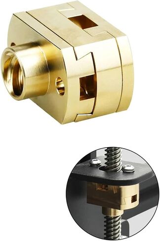 2pcs 3D Printer Coupling 18mm Coupler Z Axis T8 Screw Ball Screw Coupling in Saudi Arabia