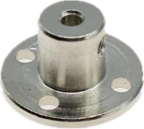 1pcs Flange Shaft Axis Bearing Fittings 3mm 3.17mm 4mm 5mm 6mm 7mm 8mm Motor Guide Shaft Rigid Coupling Coupler Motor Connector(8mm) in Saudi Arabia