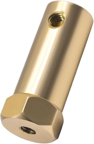 1pc D12 L30 سداسي سيارة عجلة عمود اقتران اقتران موصل الإطارات النحاس الروبوت روبوت 3 مم 4 مم 5 مم 6 مم 7 مم 8 مم للمحرك (4 مم) in Kuwait