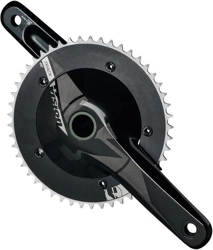 Vision Track Crankset 165mm سرعة واحدة 49T 144 BCD 386 EVO المغزل in Saudi Arabia