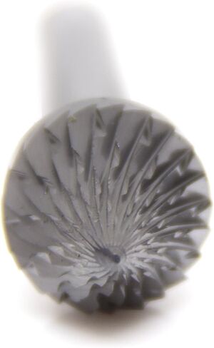Benchmark Abrasives 60-degree Countersink Premium Double Cut Tungsten Carbide Burr for Metal Wood Welding Deburring Sculpting High-Speed Die Grinders enclosed in Plastic Capsule 1/4" Shank (SJ-5) in Saudi Arabia