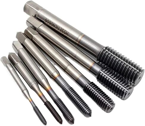 كوبالت برغي مؤشر ترابط البتات الحفر التي تشكل الفلوت M1-M12 5pcs (اللون: M5x0.8) in Saudi Arabia