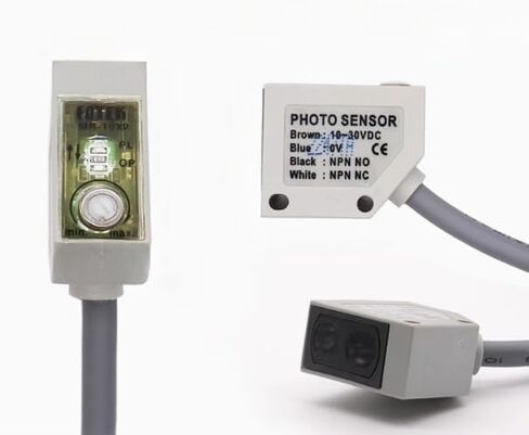 1pcs مفتاح كهروضوئي جديد FOTEK MR-60N/MR-10XP/MR-30XP/MG-2MX+MR-1/MT-6MX Sensor NPN عادةً مفتوح وعادة ما يكون 10-30VDC (MR-60N) in Kuwait