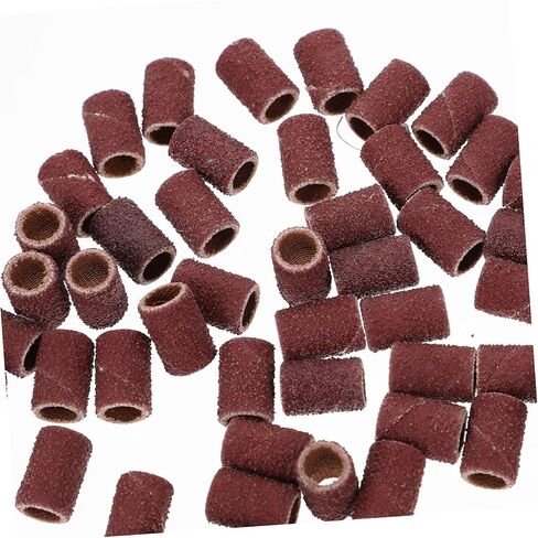 Pretyzoom 100pieces طحن الطحن لفرقة الصنفرة الحفر الأظافر الأكمام الكاشطة لأدوات مانيكير in Saudi Arabia