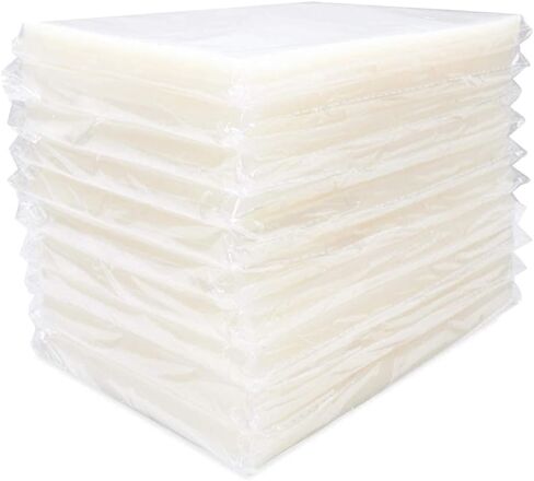 100 pcs Clear 11" x 16" Gallon, 3 mil Chamber Machine Pouches, Pre-Cut Chamber Vacuum Sealer Bags, Heavy Duty Seal Pouch, BPA-Free Chamber Sealer Bags with Tear Notch in Saudi Arabia