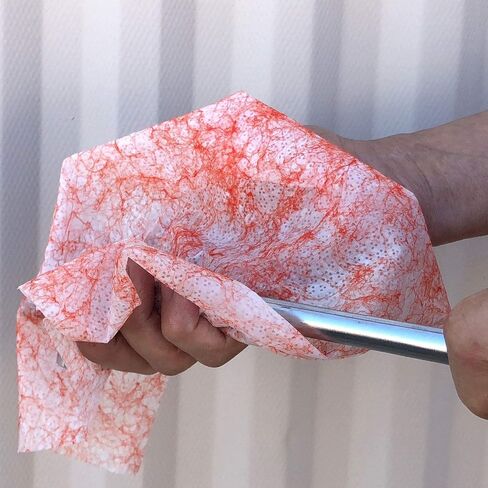 Orange Peels Premoistened Heavy-Duty Cleaning Wipes (420 Count) for Hands, Equipments, Tools, Machines | Dual Texture | Disposable Grease & Grime Remover | With Lanolin & Vitamin E | 10" x 12" in Saudi Arabia