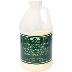 منظف ​​الموجات فوق الصوتية الخضراء السحرية -24 أوقية مركزة للتنظيف المعدني in Kuwait