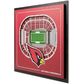 Youthefan Series NFL Stadium Series 3D Wall Art-Team Team Stadium متماثل ، هدية مفصلة للرياضة ، ديكور داخلي in Kuwait
