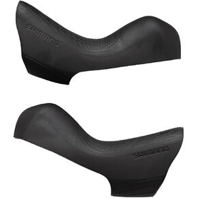 SHIMANO Sti Lever Hoods Black, Dura-Ace R9100, Pair in Saudi Arabia