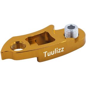 الدراجة الخلفية الخلفية Derailleur شماعات امتداد الموسع الألومنيوم الطريق الدراجة MTB ركوب الدراجات نداء الترس توسيع خطاف (أسود) in Kuwait