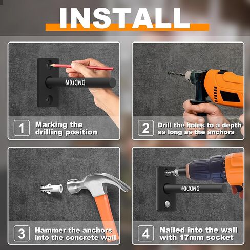 حامل لوحة الوزن ، 6 حزمة رف لوحة الوزن ، تناسب 2 بوصة تخزين الألواح الأولمبية الصالة الرياضية in Kuwait