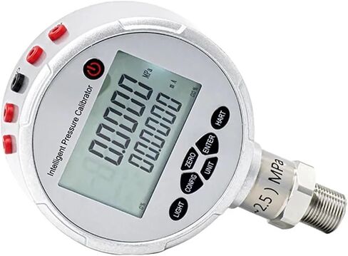 1PCS Digital Vacuum Meter Pneumatic Air Pressure Gauge Intelligent Digital Pressure Calibrator(0-1.6Mpa) in Saudi Arabia