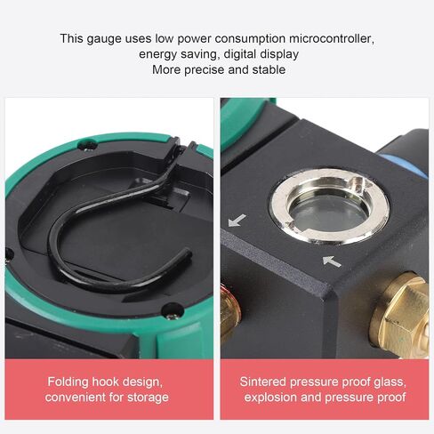 الضغط الرقمي ، التحكم في صمام الكرة ، مستشعر HVAC مقاييس الفراغ الرقمي صمد 400 PSI معايرة NIST معايرة الدقة in Kuwait