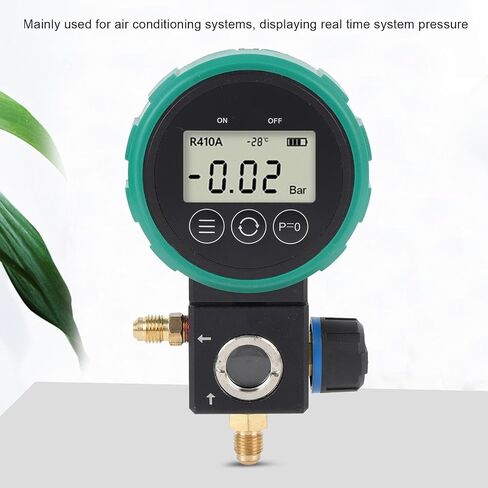 الضغط الرقمي ، التحكم في صمام الكرة ، مستشعر HVAC مقاييس الفراغ الرقمي صمد 400 PSI معايرة NIST معايرة الدقة in Kuwait