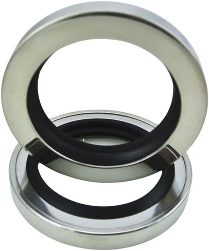 PTFE+304SS 90 * 110 * 115 * 120 * 130 * 10 * 12 * 15 شفاه مزدوجة شافت بوتف الصلب المقاوم للصدأ (شفاه مزدوجة 95 * 110 * 10) in Saudi Arabia