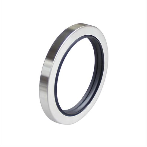 PTFE+304SS 90 * 110 * 115 * 120 * 130 * 10 * 12 * 15 شفاه مزدوجة شافت بوتف الصلب المقاوم للصدأ (شفاه مزدوجة 95 * 110 * 10) in Saudi Arabia