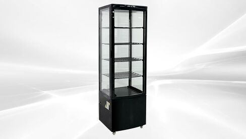 Commercial Display Merchandiser Bakery Case Refrigerator, ETL Pastry Deli Showcase Fridge Cooler, 68" H 238 L in Kuwait