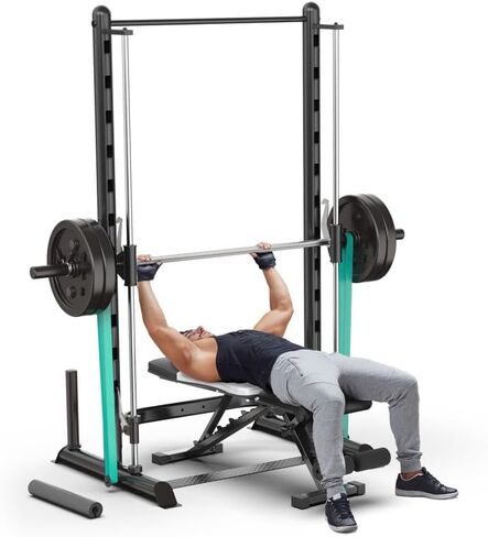 SincMill Squat Rack for Home Gym Bench Press bar Weight Bench Set for Home Gym Power Rack Machines S1000 in Kuwait
