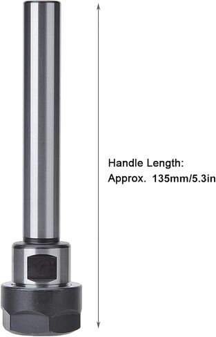 aqxreight Collet Chuck Holder Milling Cutter Straight Spacer Sleeve/Shaft Extender ER20A-100L 100mm Length C20 Collet Chuck Holder Straight Spacer Sleeve/Shaft Extender ER20 Milling (C25) in Saudi Arabia