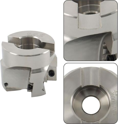 Face Shell Cutter R8 FMB22 Shank Mill Arbor and 400R 50MM CNC End Milling 10Pcs APMT1604 Inserts and T15Wrench in Saudi Arabia