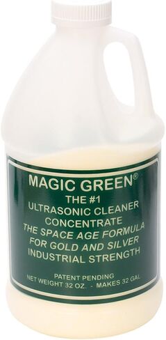 منظف ​​الموجات فوق الصوتية الخضراء السحرية -24 أوقية مركزة للتنظيف المعدني in Kuwait