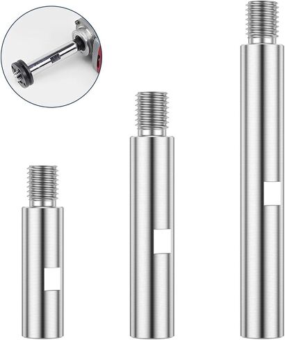 3Pcs Angle Grinder Extension Rod 3/4/5.5 Inch M14 Angle Grinder Extension Shaft Aluminium Alloy Rotary Angle Grinder Lengthen in Saudi Arabia