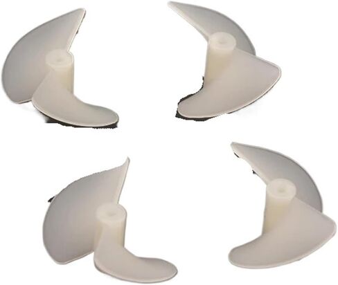 2Pairs Rc Boat DIY 2mm Propellers D26mm /28mm/36mm/42mm CW/CCW Electric Nylon Prop/Screw for Rc Boats Models 2mm Shaft(D26mm 2Pairs) in Saudi Arabia