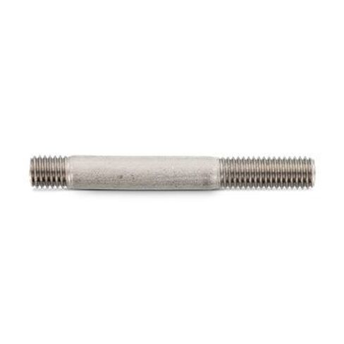 (100pcs) DIN 939 Metric Studs, M12X100mm Nominal Length (115mm Overall Length), Plain Center, A4 Stainless Steel in Saudi Arabia