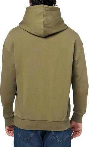 Hugo Men's Twill French Terry Logo Patch Switshirs in Saudi Arabia