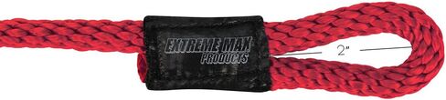 Extreme Max 3006.2156 BoatTector Solid Braid MFP Fender Line Value 2-Pack - 3/8" x 5', Red in Saudi Arabia