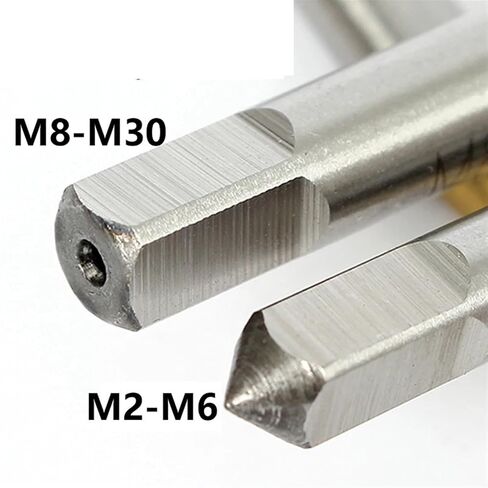 مؤشر ترابط الكوبالت حنفية البتات دوامة الناي المطبوع M2-M30 المغطى المغلفة الصنبور 5pcs (اللون: الصنبور الحلزوني ، الحجم: 5pc_m2.5x0.45) in Kuwait