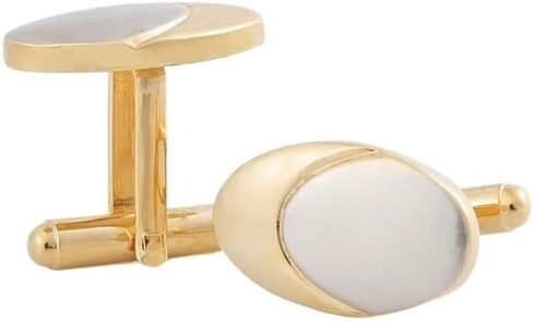 Electroplated Two-Tone Brushed Copper Cufflinks for Men Gold French Cuff Cuff Wedding Stud in Saudi Arabia