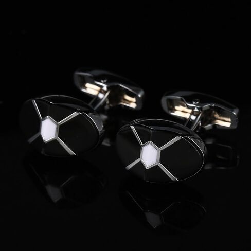 Men's Enamel Cufflinks Dripping Metal Shirt Sleeve Nails Men's French Buttons in Saudi Arabia