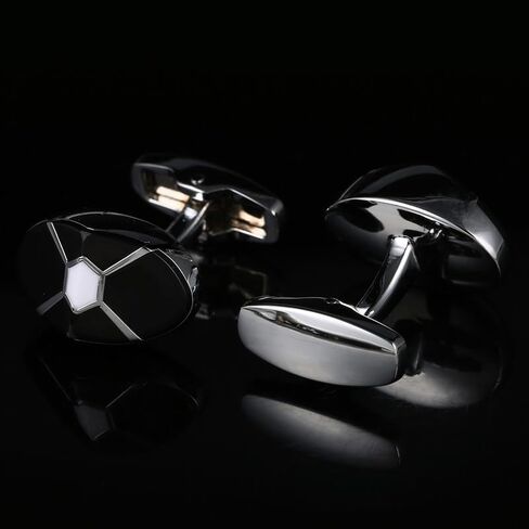 Men's Enamel Cufflinks Dripping Metal Shirt Sleeve Nails Men's French Buttons in Saudi Arabia