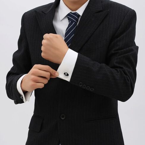 Men's Enamel Cufflinks Dripping Metal Shirt Sleeve Nails Men's French Buttons in Saudi Arabia